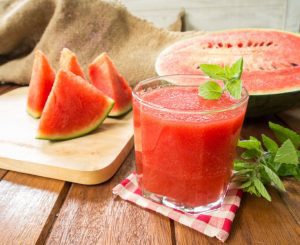 Néctar de patilla para desinflamar el estómago
