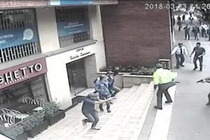 Reportan tiroteo en el centro de Bogotá