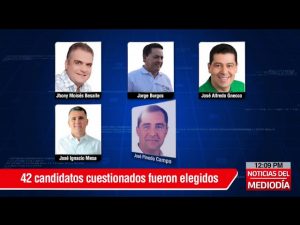42 candidatos cuestionados volvieron a ser elegidos en el Congreso