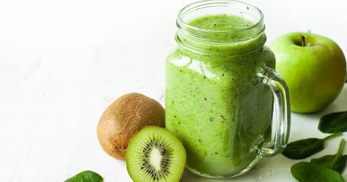 Qué tal este juguito de kiwi para preparar para el puente festivo