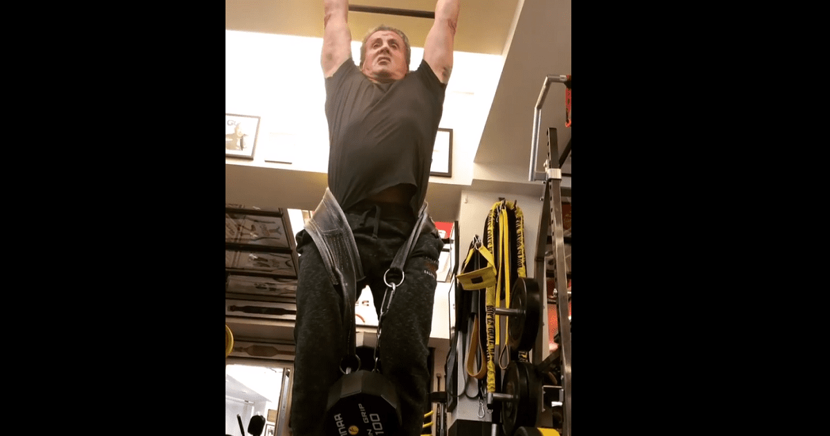 ¡Rocky vive! El impresionante entrenamiento de Sylvester Stallone a los 71 años