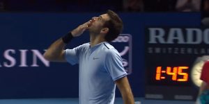 Juan Martín Del Potro ganó dos puestos en el escalafón mundial de la ATP