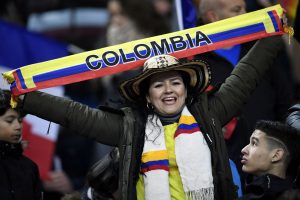 Himno de Colombia estremeció París en el partido contra Francia