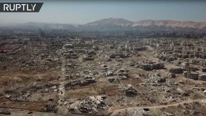 A vista de dron: Así se ve esta autovía clave siria sin rebeldes tras siete años de bloqueo