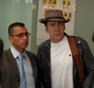 La visita del actor Nicolas Cage a Bogotá