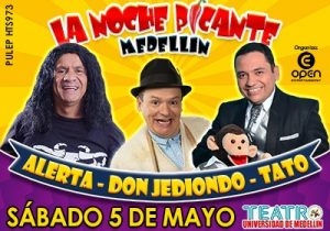 Una noche picante en Medellín