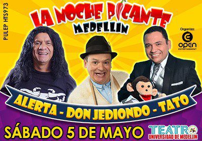 Una noche picante en Medellín