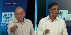 Duros cuestionamientos de los candidatos a Duque por no ir al debate del Pacífico