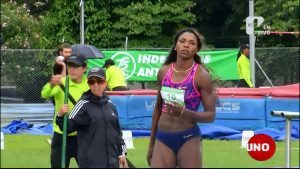 Caterine Ibargüen ganó el Gran Prix de atletismo en Medellín