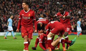 Con estos tres golazos, Liverpool derrota al Manchester City en Champions League
