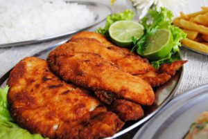 ¡Delicioso! Filete de tilapia con pesto de cilantro