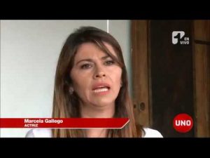 Marcela Gallego en Transmilenio