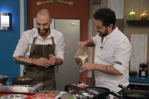 Néctar saludable en la cocina de «Acá Entre Nos»