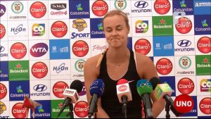 Anna Achmiedlova es campeona del WTA International de Bogotá