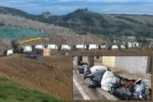 Se reactivó crisis de Basuras en Bogotá: filas de más de 5 horas de camiones en Doña Juana
