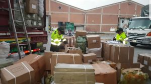 Policía realizó gigantesco operativo en Bogotá en contra del contrabando