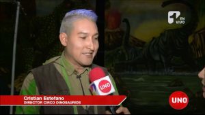 El circo donde los protagonistas son los dinosaurios