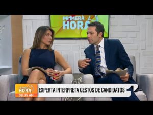 La interpretación de gestos corporales de los candidatos presidenciales