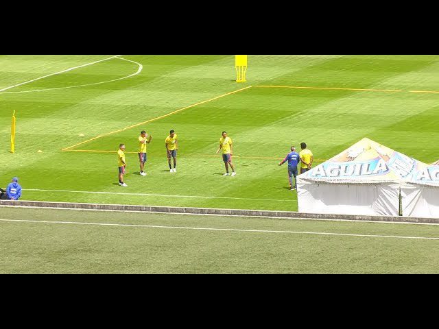 Vea en exclusiva las imágenes del entrenamiento de la Selección Colombia