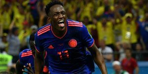 ¡Golazo de Yerry Mina ante Polonia!