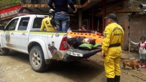 Motociclista alicorado se fue a una quebrada en Marmato
