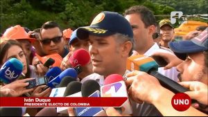 El presidente electo, Iván Duque, estuvo presente en la obras de Hidroituango