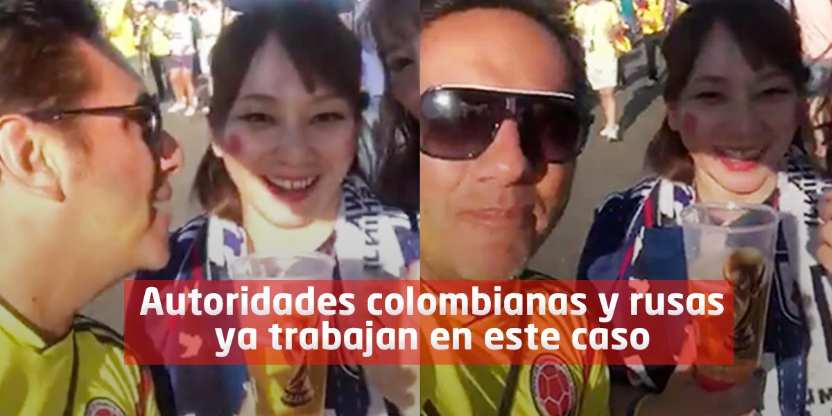 Policía coordina con autoridades rusas aplicar medidas a sujeto que ofende a japonesas