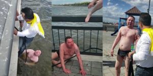 Colombianos le salvan la vida a un hincha ruso que estaba ebrio en el Mundial