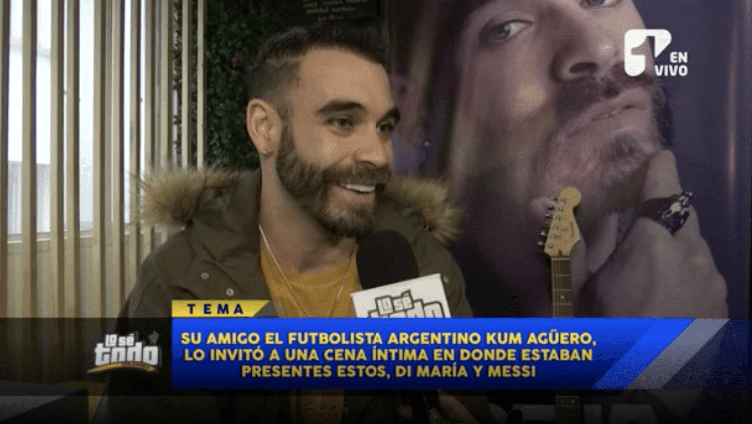 Wolfine habló de su encuentro con Messi, El 'Kun' Agüero y Di María