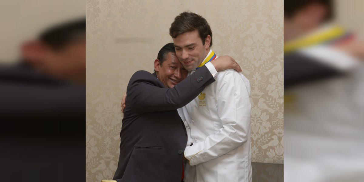 El homenaje de la familia presidencial a los empleados de la Casa de Nariño