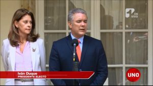Santos espera que Duque mantenga el proceso de paz