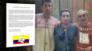 Presidente confirmó que encontraron cadáveres que pueden corresponder a los cuerpos de los tres periodistas secuestrados