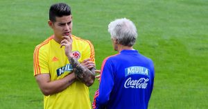 Pékerman pone en duda titularidad de James frente a Japón