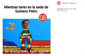 memes de las elecciones presidenciales en Colombia