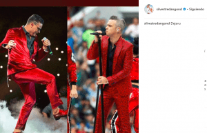 Silvestre se compara con Robbie Williams tras inauguración del Mundial