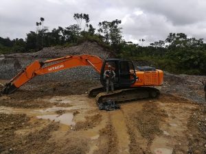 Contundente golpe a la minería ilegal que Eln realizaba en área general del Río Micay