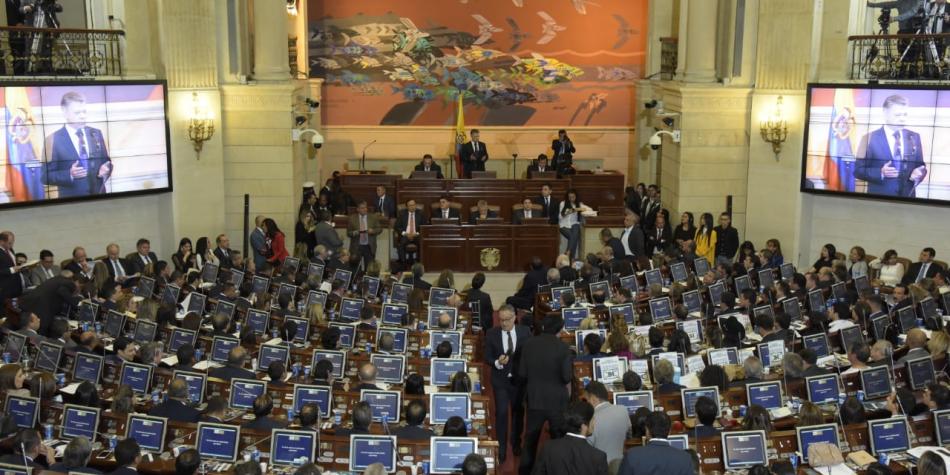 Histórico primer día del partido Farc en el Congreso