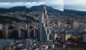 El edificio más alto de Colombia se encuentra suspendido por desinformación