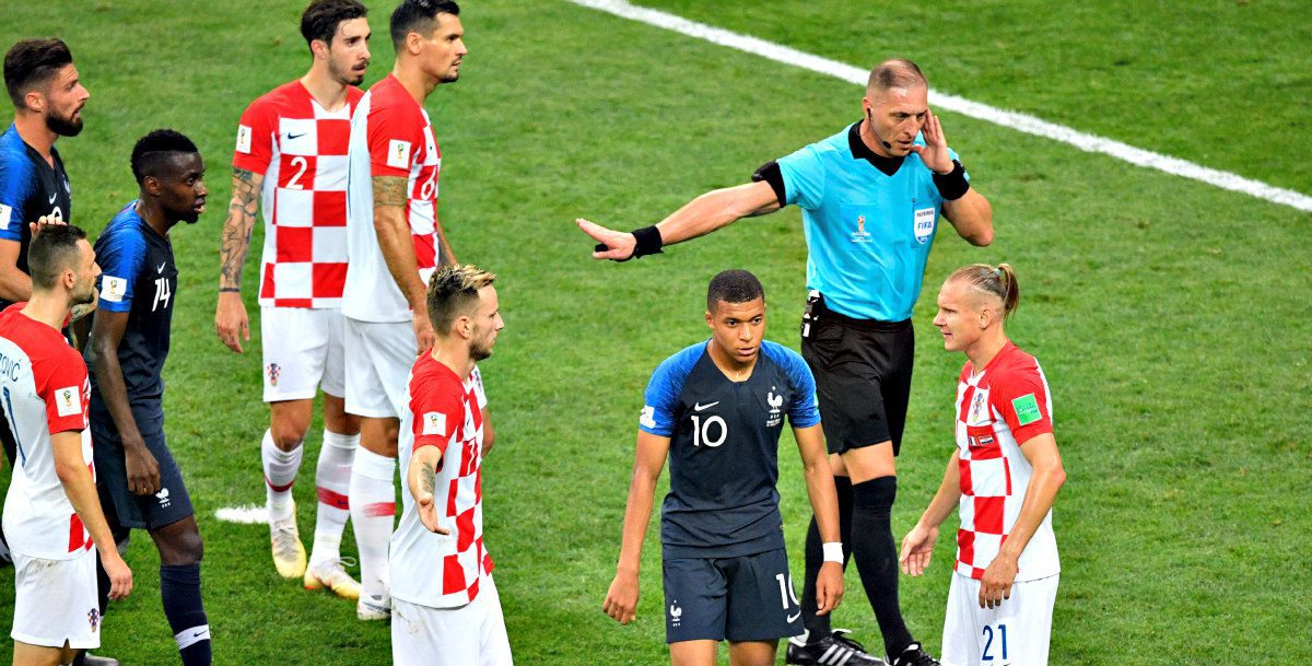 La polémica mano que que el VAR le pitó a Croacia