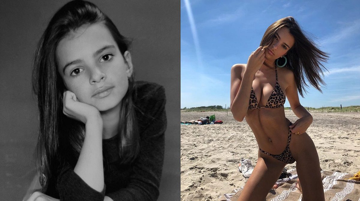 publicación foto de cómo era su cuerpo