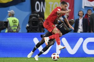 El golpe de Matuidi que prendió las alarmas en la semifinal del Mundial