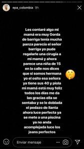 'Epa Colombia' le regaló cirugía estética de senos, cola y cintura a su mamá y así quedó
