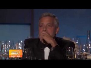 George Clooney fue hospitalizado por accidente de tránsito en Italia
