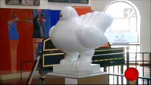 La paloma de la paz del maestro Botero tiene nuevo hogar
