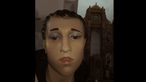 ¿Exceso de maquillaje? Feligreses, indignados por la extraña restauración de un santo