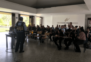 Gran Colombia Gold y la Secretaría de Tránsito de Segovia, unidos en la capacitación de Seguridad Vial