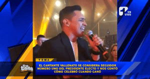 Así fue la 'mega rumba' que se pegó Jorge Celedón con Iván Duque tras el triunfo