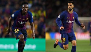 Yerry Mina y André Gomes pasan la revisión médica en Barcelona