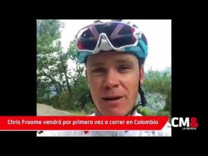 Chris Froome vendrá por primera vez a correr en Colombia