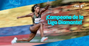 Caterine Ibargüen conquista su quinta Liga